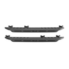 Westin 42-6025 Black Steel Flat Rocker Panel Guard