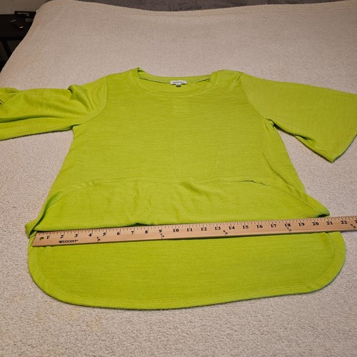 Pull léger jaune manches 1/2 Westbound femme neuf avec étiquette taille L - Photo 11/13