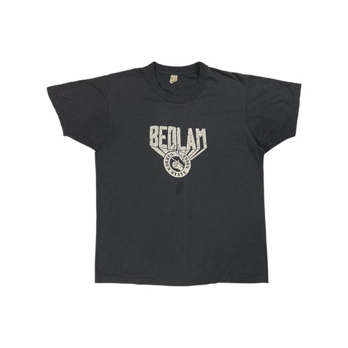 Vintage 80s Bedlam Garden State Noise Punk Hardcore NJHC band tee (L) - Bild 1 von 7