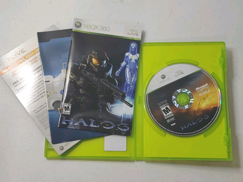 Complete With Manual Xbox 360 : Halo 3 Game Rated M For Mature Multiplayer - Picture 1 of 9