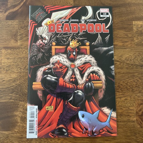 DEADPOOL #10-Marvel 2021-King In Black-1st Venomized JEFF THE LAND SHARK-HTF-NM