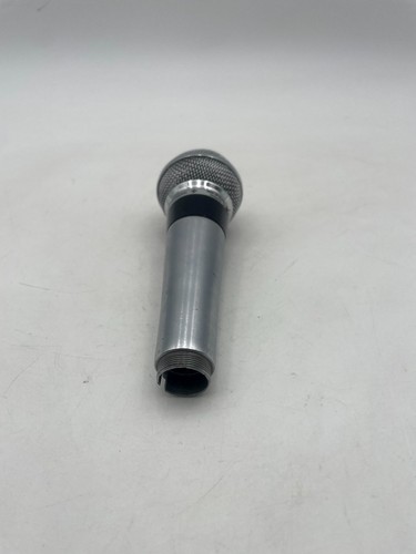 Microfono dinamico vintage Shure Unisphere I argento cablato 3 pin XLR palmare - Foto 4 di 5