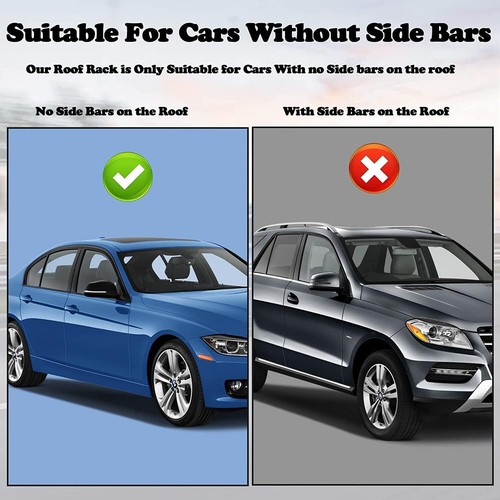 W/O Roof Rail Rack Lockable Cross Bar fits for VW All New Amarok 2022-2024 2025 - Picture 7 of 7