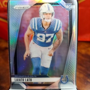 2024 Panini Prizm - Rookies Laiatu Latu #366 Silver Prizm (RC)