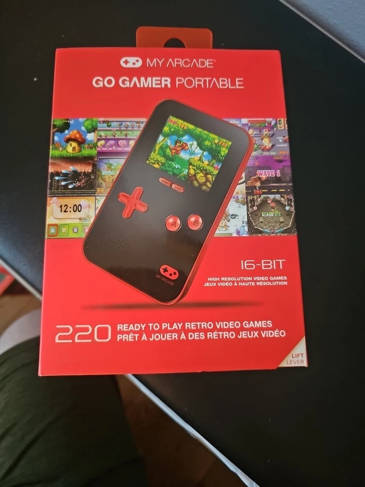 DreamGear GoGamer 220-Game System RED - Image 2 of 4