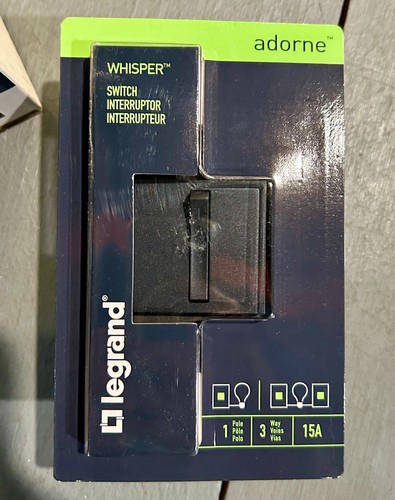 adorne® Whisper® Switch, Graphite, with Microban - Picture 1 of 3