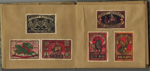 1900-Safety Matches-Ordner mit 57 Etiketten-Tonkin-Laokay-Japan - Bild 5 von 12
