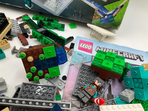 Lego Minecraft 21173 The Sky Tower & 21166 Abandoned Mine incomplete spares C7 - Picture 9 of 9