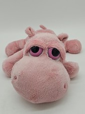 Russ Jovita Pink Hippopotomus Plush Stuffed Animal Vintage
