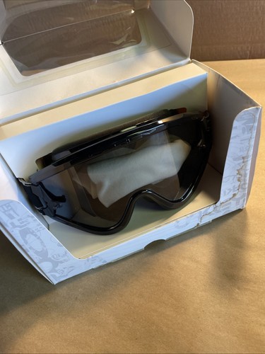 Oakley L-Frame MX Goggles Jet Black w/ Clear Lens, Sand Anti -Fog - NEW IN BOX - Bild 2 von 11