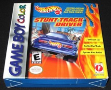 Hot Wheels Stunt Track Driver - Box Only Nintendo Game Boy Color Authentic