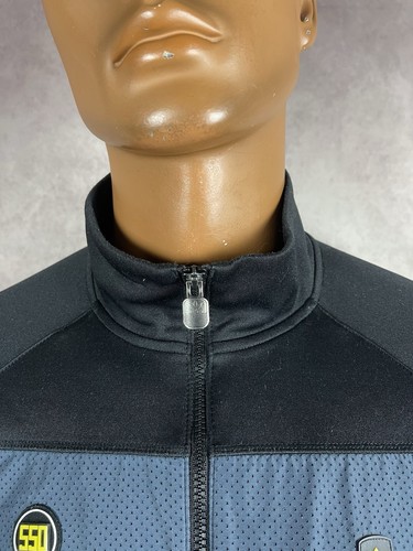 Rare Adidas Originals Porsche Design 550 Track Jacket Mens Black Yellow Size M - Picture 5 of 9