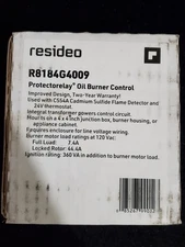 Resideo R8184G4009/U Protectorelay Oil Burner Control with 45-Second