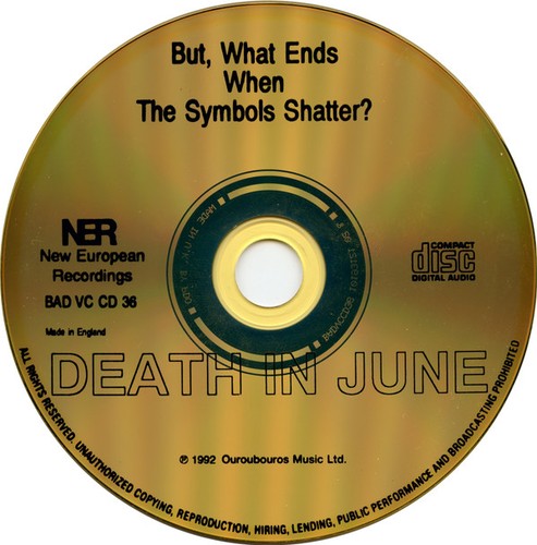 Death In June But, What Ends When The Symbols Shatter? New European Recordings,N - Picture 3 of 5