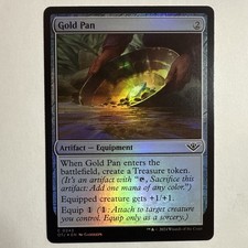 NM-Mint, English MTG Foil Gold Pan - Foil Outlaws of Thunder Junction Magic the 