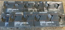 28 Bulbs Sylvania Super Saver Old style light Bulbs 40 Watts Only uses 34 Incan