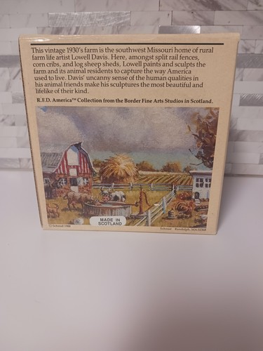 Schmid Lowell Davis Chow Time Henne Küken Hahn mit Beutel Futterrand Fine Arts - Bild 7 von 12