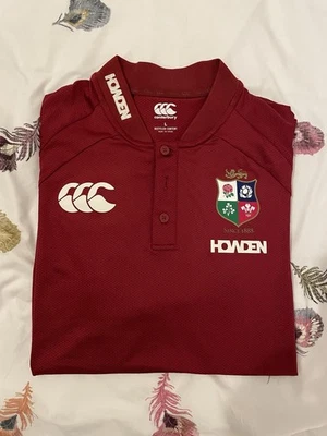 Rugby | Maillot British & Irish Lions | Canterbury L rouge BNWOT - Photo 1/4