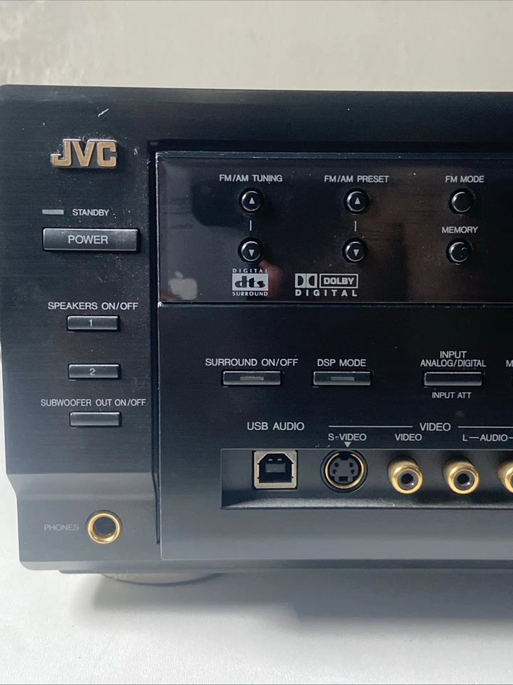 JVC RX-8010v Home Theater Receiver / Stereo Receiver Tested Multi purpose - Image 2 of 4