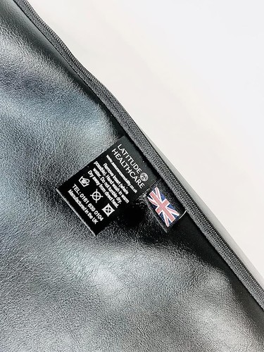 Wheelchair Pressure Relief Comfort Cushion - Waterproof Zipped Vinyl Cover - Picture 4 of 5