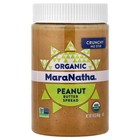 MaraNatha Organic Peanut Butter Crunchy 16 oz 454 g Gluten-Free, Kosher,