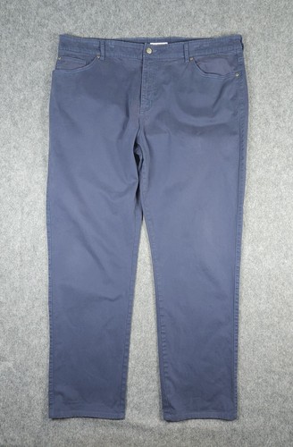 Peter Millar Stretch Satin 5-Pocket Chino Hose Blau Herren 42x31 Golf Freizeit - Bild 4 von 16