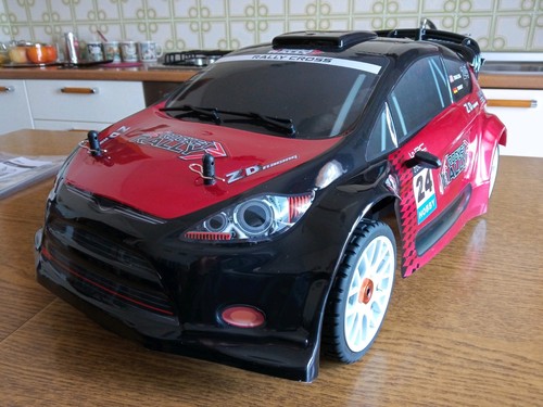 *NEU IM KARTON* 1/8 BRUSHLESS 4WD FORD FIESTA RALLY CAR RC - Bild 13 von 16