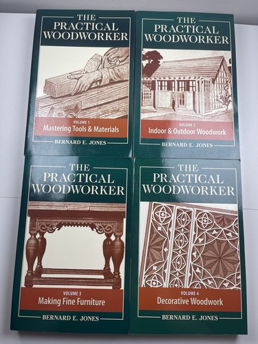 The Practical Woodworker by Bernard Jones 1-2-3-4 Complete Trade Paperback Set - Imagen 2 de 20