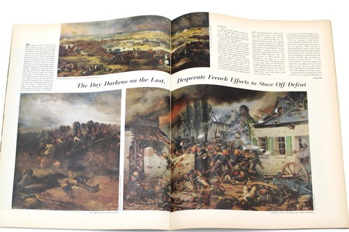 Life Magazine June 11, 1965 - The Great Battle 150 Years Ago Waterloo - Art - Picture 6 of 6