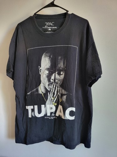 2 Pac T Shirt Westcoast 90s Hip Hop Rap Herren XL - Bild 11 von 11