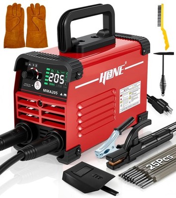 Welder 110v 205Amp Mini Welding Machine Lift Tig IGBT HONE Stick Upgraded Start