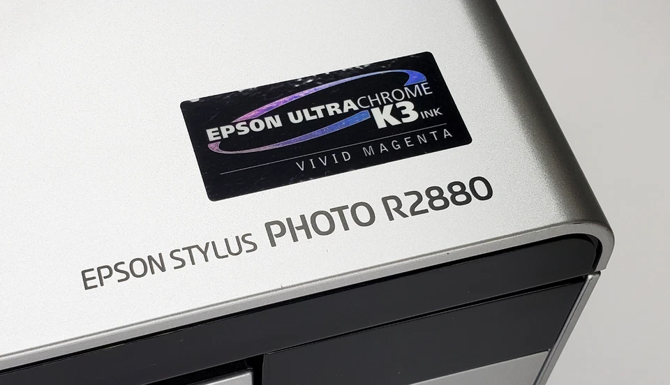 Epson Stylus R2880 Wide Photo Printer - As Is - Powers On - No Ink  - LOCAL P/U - Image 4 of 4