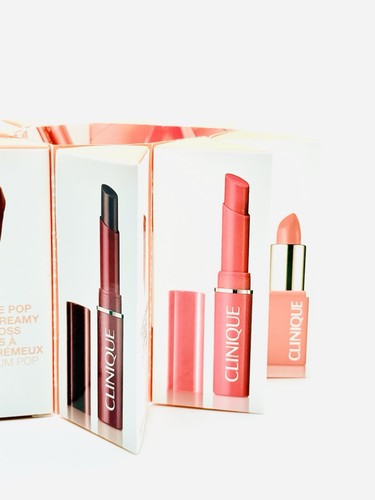 CLINIQUE 8-Pc The Lip Vault Lipstick Chubby Stick Set Macy’s - New In Box - Picture 5 of 9