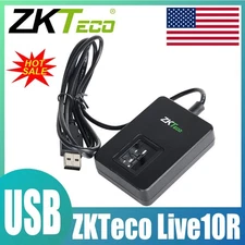 Zkteco Live10R ZK9500 500DPI Biometric Fingerprint Reader USB Scaner Sensor USA