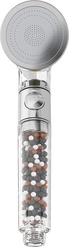 pH REJUVENATE Vitamin C Shower Filter Filtered Shower Head Hose BRACKET + 3 CUBE - Picture 2 of 10