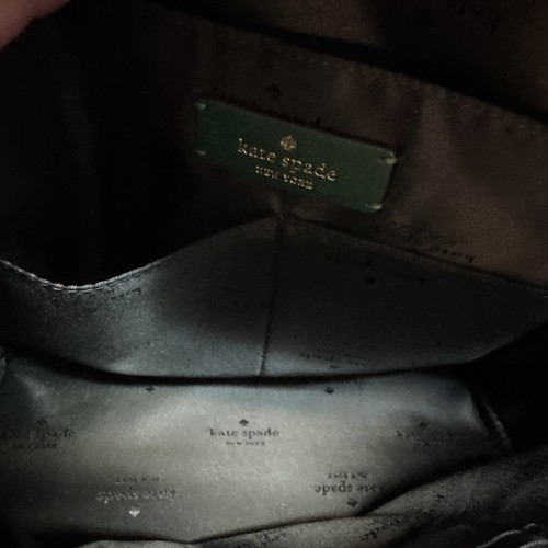 Kate Spade Chelsea Medium Deep Jade Green Nylon Shoulder Backpack - Picture 16 of 19