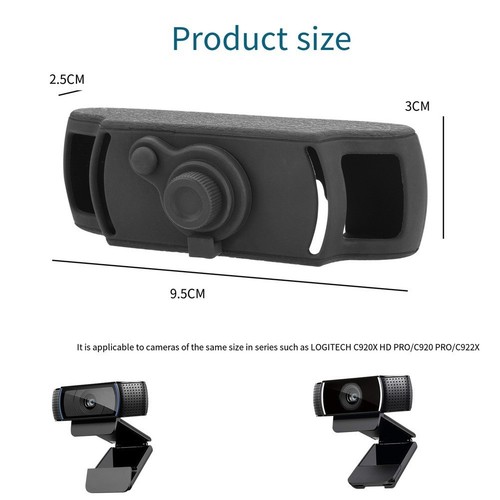 Webcam Lens Cover for Logitech C920 C922 C930e with Simple Installation - Zdjęcie 9 z 12