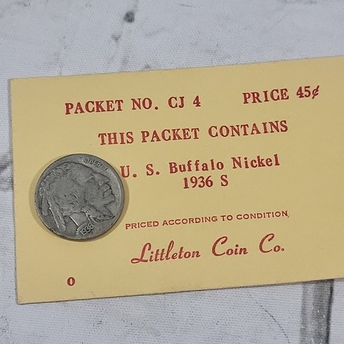 Vintage Collectors Coins Lot Of 4 Liberty Head Buffalo Nickle 1897 Penny - Picture 2 of 14