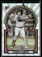 2023 Bowman Rookie of the Year Favorites Corbin Carroll #ROYF-1 Diamondbacks