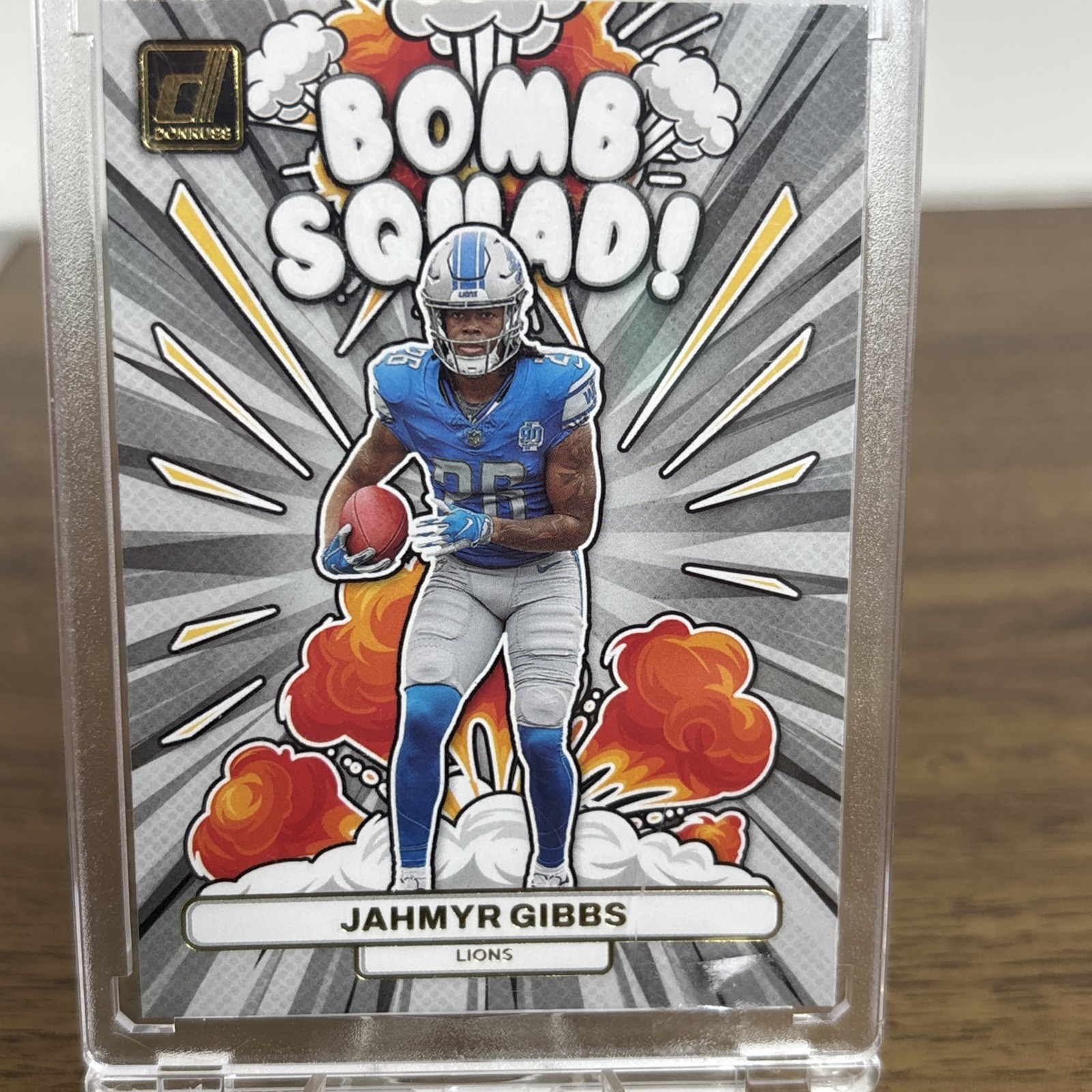 2023 Panini Donruss - Bomb Squad Jahmyr Gibbs #BS-26 (RC)