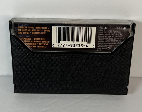 SHOCKER The Music Cassette-Wes Craven-No More Mr. Nice Guy-1989 - Picture 5 of 6