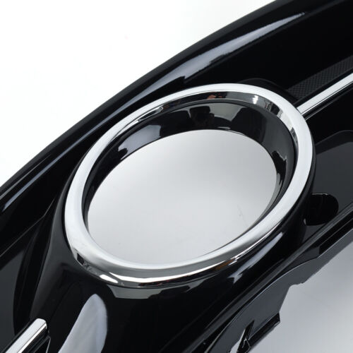 Right Front Lower Bumper Fog Light Frame Grille Cover Black For Audi A3 2010-13 - Picture 3 of 12