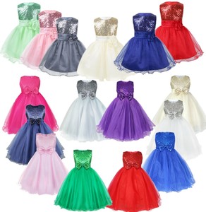 Baby Flower Girls Dress Lace Princess Tutu Gown Wedding Formal Pageant Party