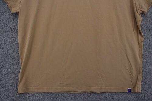 Best Made Co T Shirt Men XXL 2XL Tan Crewneck Short Sleeve Peru Casual Basic - Picture 3 of 9