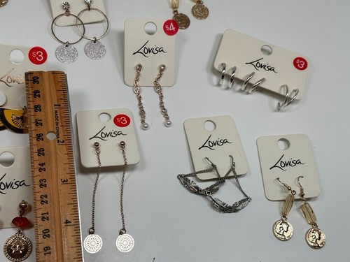 Lovisa Costume Jewelry Earrings Silver Tone Gold Tone - Picture 18 of 19