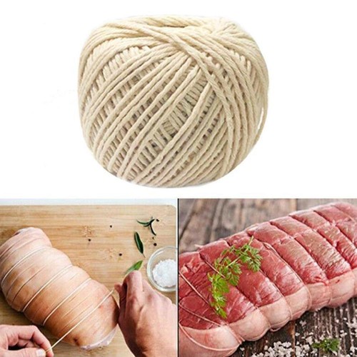 70M Cooking Tools Butcher's Cotton Twine Meat Barbecue Meat US Strings Tie Q9W4 - Picture 8 of 9