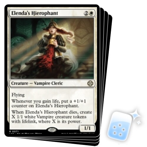 ELENDA'S HIEROPHANT X4 The Lost Caverns Of Ixalan: Commander Magic MTG MINT CARD - Picture 1 of 1
