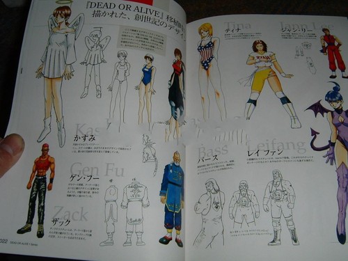 DOA DEAD OR ALIVE HISTORY Equipo NINJA FREAKS Diseño Obras Libro de Arte Especial CDROM - Imagen 4 de 12