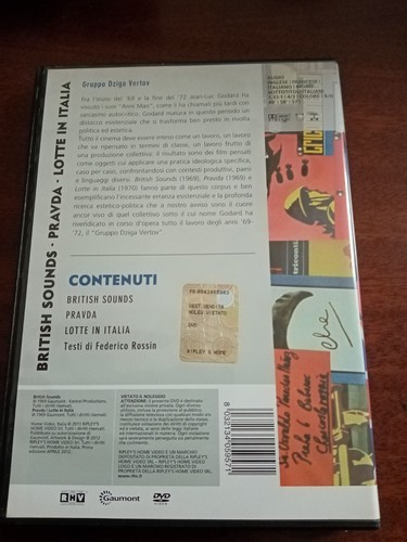 British Sounds, Pravda, Lotte in Italia dvd Godard Fuori catalogo Introvabile - Foto 6 di 8