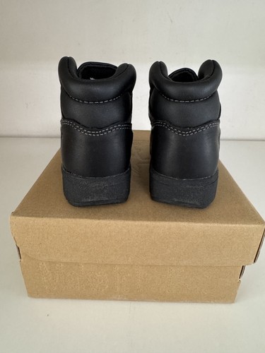 Timberland Toddler BLK Leather Waterproof Field Boot - BRAND NEW IN BOX - SZ 6.5 - Picture 3 of 6